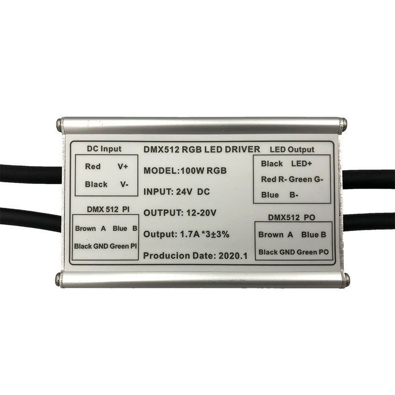 100W低壓RGB驅(qū)動電源 rgb恒流電源