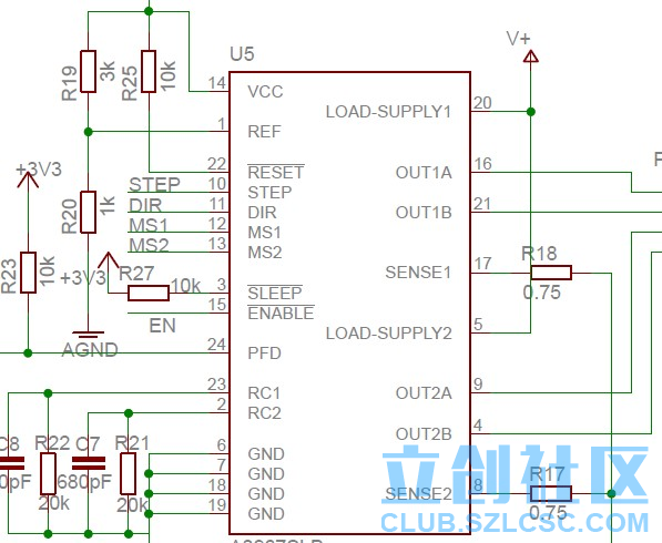 電子制作：基于DMX512的步進(jìn)電機(jī)及LED控制器