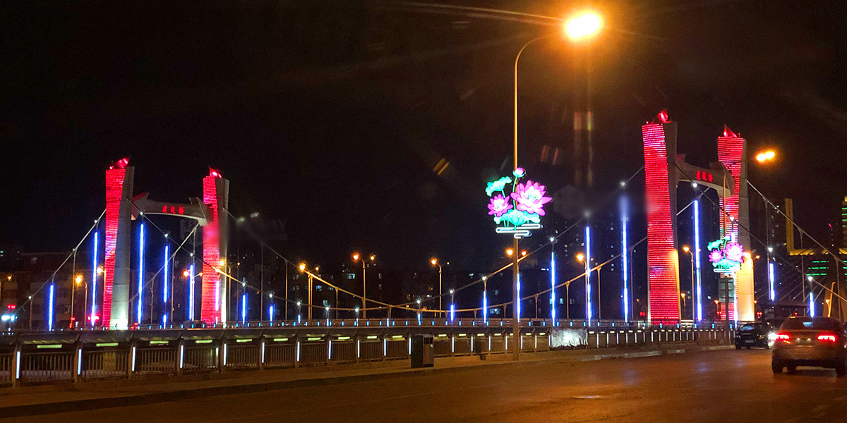 張家口清水河-建設橋-解放橋-商務橋