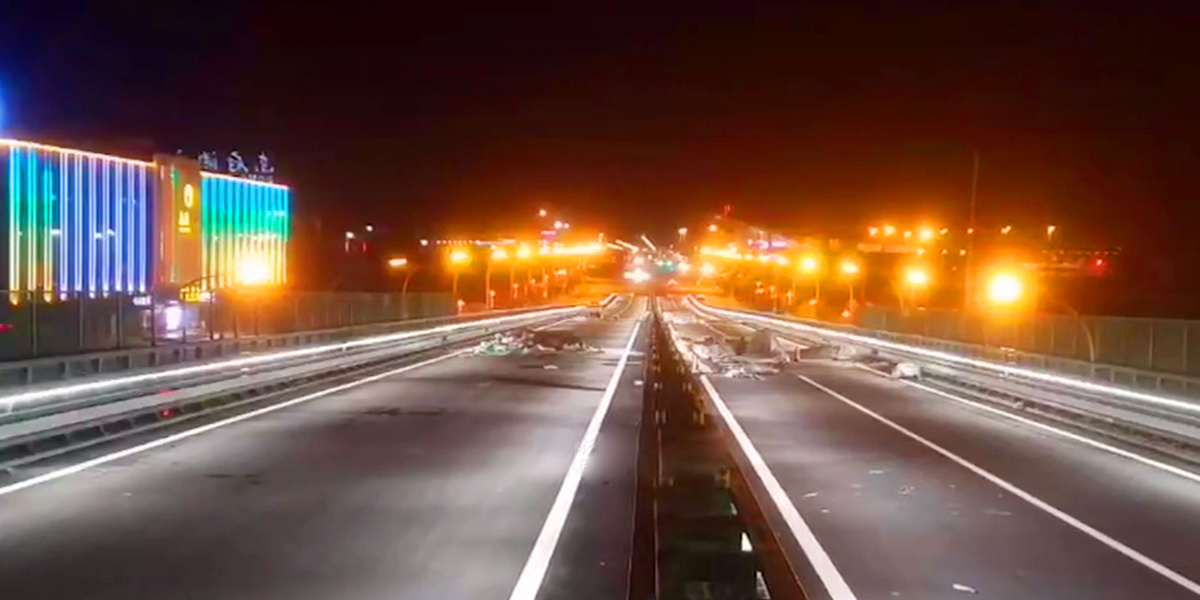 甘肅蘭州機場高架橋