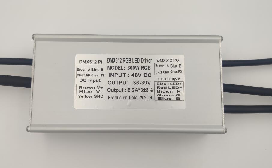 600w(13串5.2A)  600W低壓RGB驅(qū)動電源